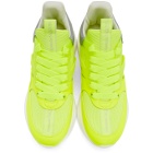 Alexander McQueen Yellow Leather Sneakers