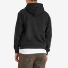 Dime Men's Cursive Zip Hoodie in Black