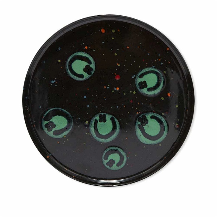 Photo: Frizbee Ceramics Baby Plate in Alien Party