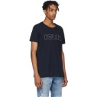 Ksubi Navy Sign Of The Times Unleaded T-Shirt