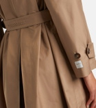 Max Mara Alessio cotton-blend gabardine trench coat