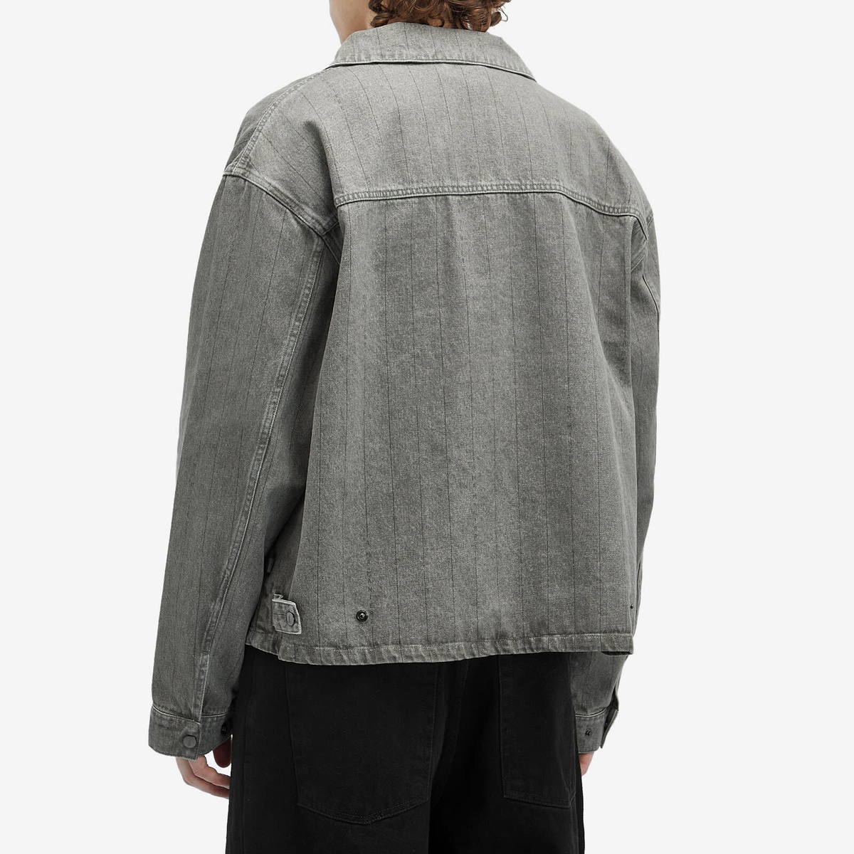 Air Jordan Men's x A Ma Maniere Jacket in Flat Pewter Nike Jordan
