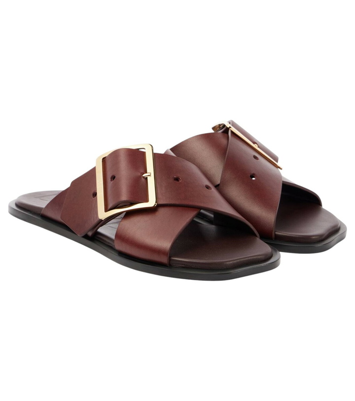 Photo: Loewe Petal Belt leather sandals
