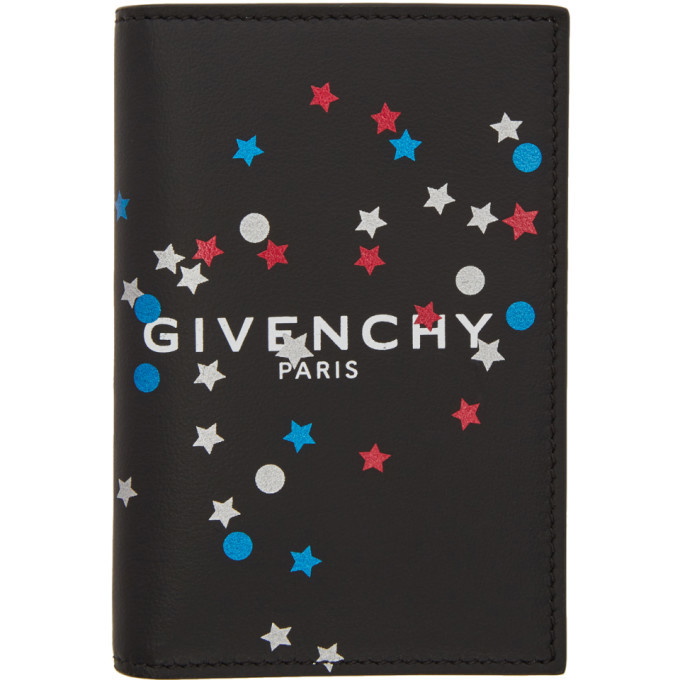 Photo: Givenchy Black 6CC Bifold Card Holder