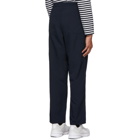 Nanamica Navy Wide-Leg Trousers