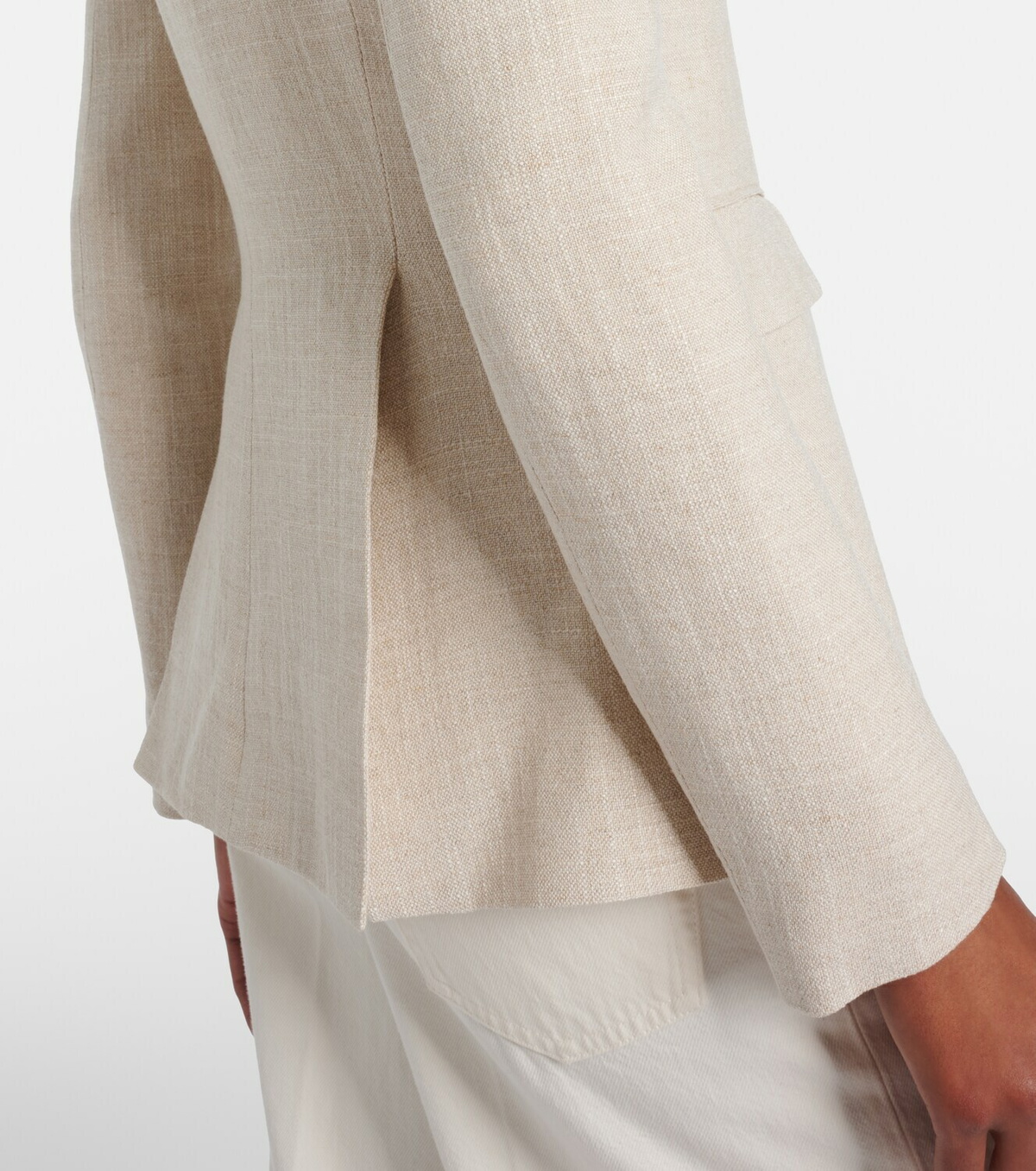 Altuzarra Fenice linen-blend blazer
