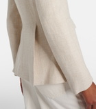 Altuzarra Fenice linen-blend blazer