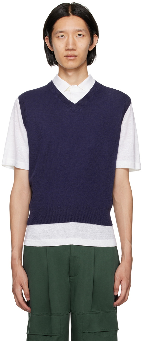 Maryam Nassir Zadeh Purple Apollo Vest