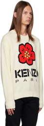 Kenzo Off-White Kenzo Paris Boke Flower Sweater
