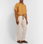 Nanushka - Ilya Slim-Fit Cotton-Twill Trousers - Neutrals