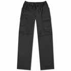 Patta Men's Garment Dye Nylon Tactical Pants in Pirate Black