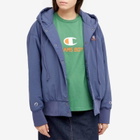 Champion Women's x Beams Boy Hooded Jacket in Blue