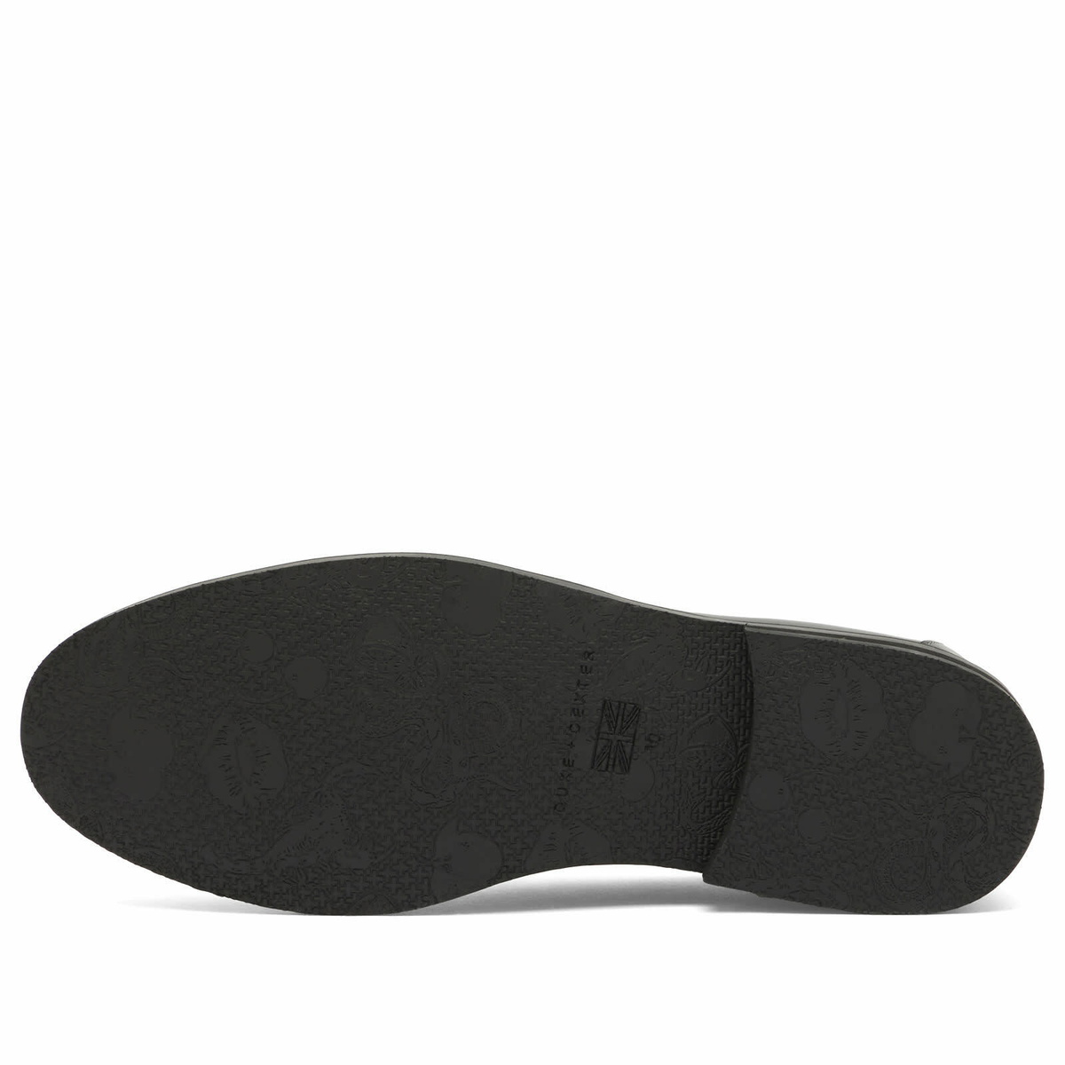 Duke + Dexter Men's Wilde Cherry Penny Loafer in Black/White