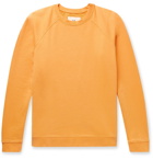 Folk - Rivet Loopback Cotton-Jersey Sweatshirt - Yellow
