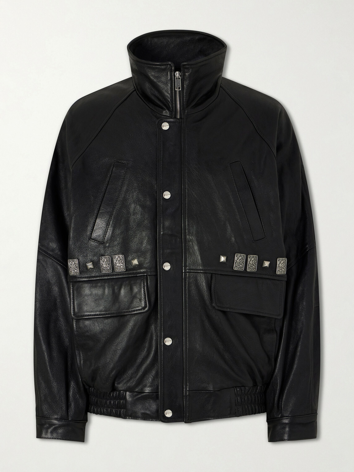 Enfants Riches Déprimés - Principe Phillip's Childhood Studded Leather Jacket - Black