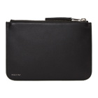 Neil Barrett Black Medium Zip Pouch