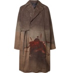 Undercover - Printed Cotton-Canvas Coat with Detachable Shell Liner - Gray
