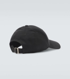 Saint Laurent Y patch-appliqué gabardine baseball cap