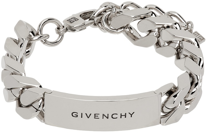 Photo: Givenchy Silver ID Bracelet