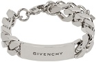 Givenchy Silver ID Bracelet