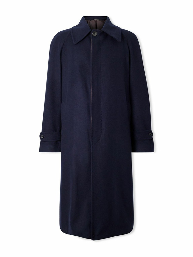 Photo: Rubinacci - Cashmere Coat - Blue