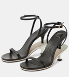 Jacquemus Les Doubles Sandales leather sandals