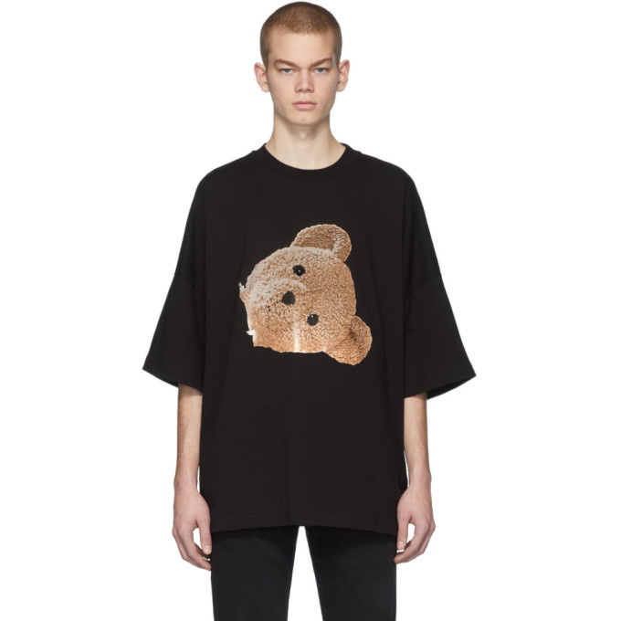 Photo: Palm Angels Black Big Bear Over T-Shirt