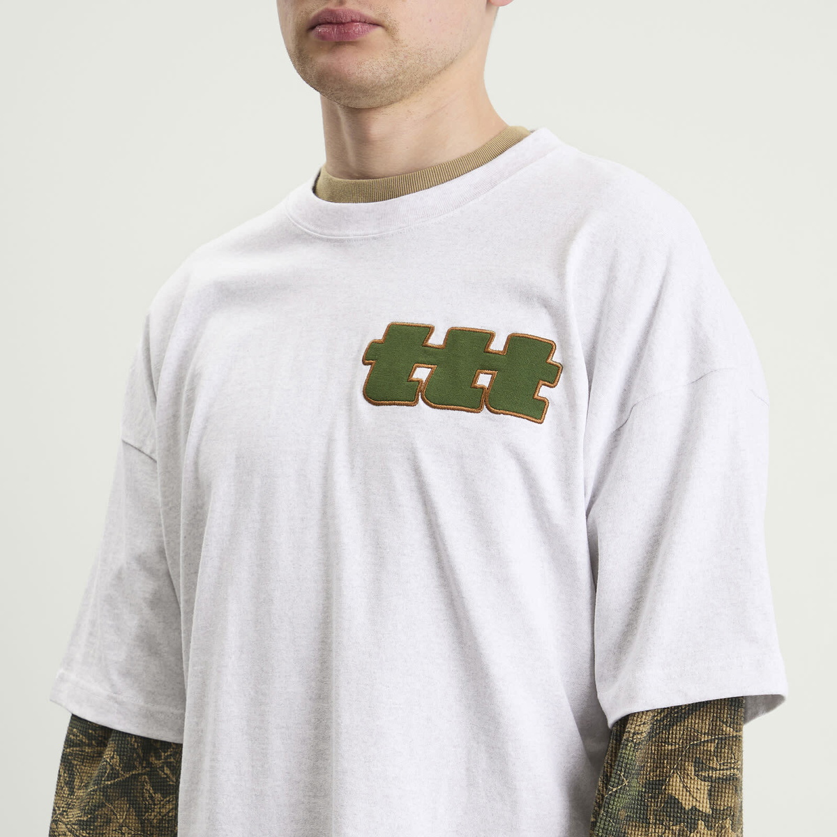 TTT MSW Men's Logo T-Shirt in Grey