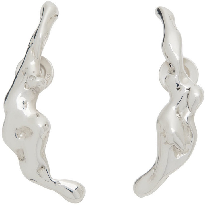 Photo: FARIS Silver Lava Earrings