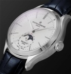 Baume & Mercier - Clifton Baumatic 10549 Automatic 42mm Stainless Steel and Alligator Watch, Ref. No. M0A10549 - White