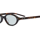 Gentle Monster La Cha Sunglasses in Tortoise/Green 