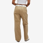 Dickies Women's Double Knee Loose Pant in Khaki