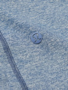 Lululemon - Slim-Fit Stretch Recycled-Jersey Half-Zip Top - Blue