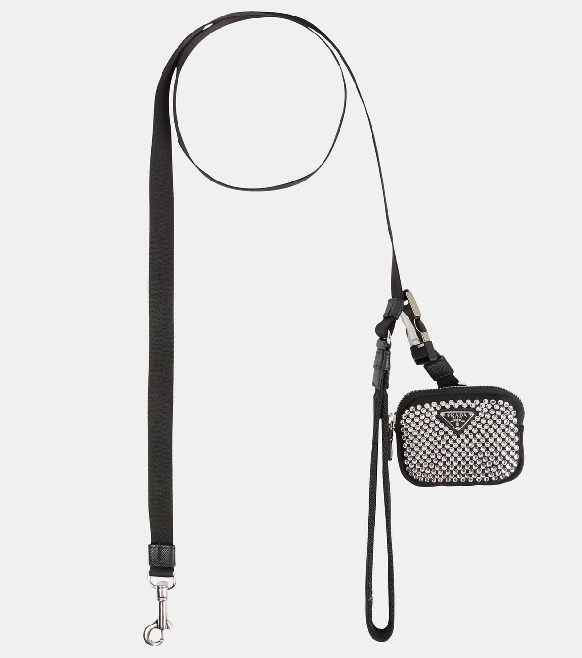 Prada Embellished nylon dog leash