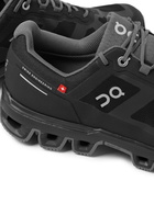 On - Cloudventure Rubber-Trimmed Mesh Trail Running Sneakers - Black