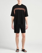 Lanvin Mens T-shirt in Black