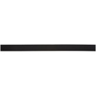Acne Studios Black Leather Slim Belt