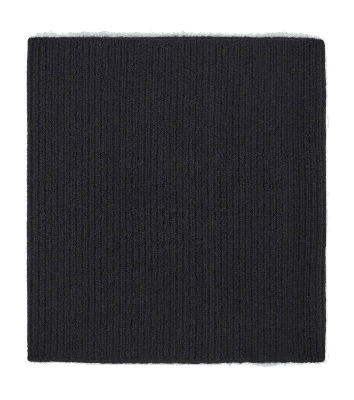 Photo: Auralee Ribbed-knit baby cashmere snood