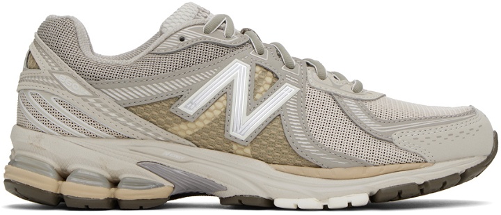 Photo: New Balance Taupe 860V2 Sneakers