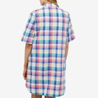 Armor-Lux Women's Madras Check Short Dress in Multi