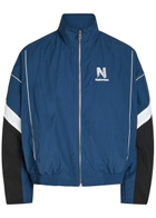 Nahmias Warm Up Panelled Shell Jacket Blue
