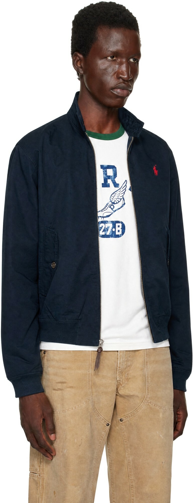 Polo Ralph Lauren Navy The Bedford Twill Jacket