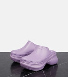 Balenciaga X Crocs platform slides