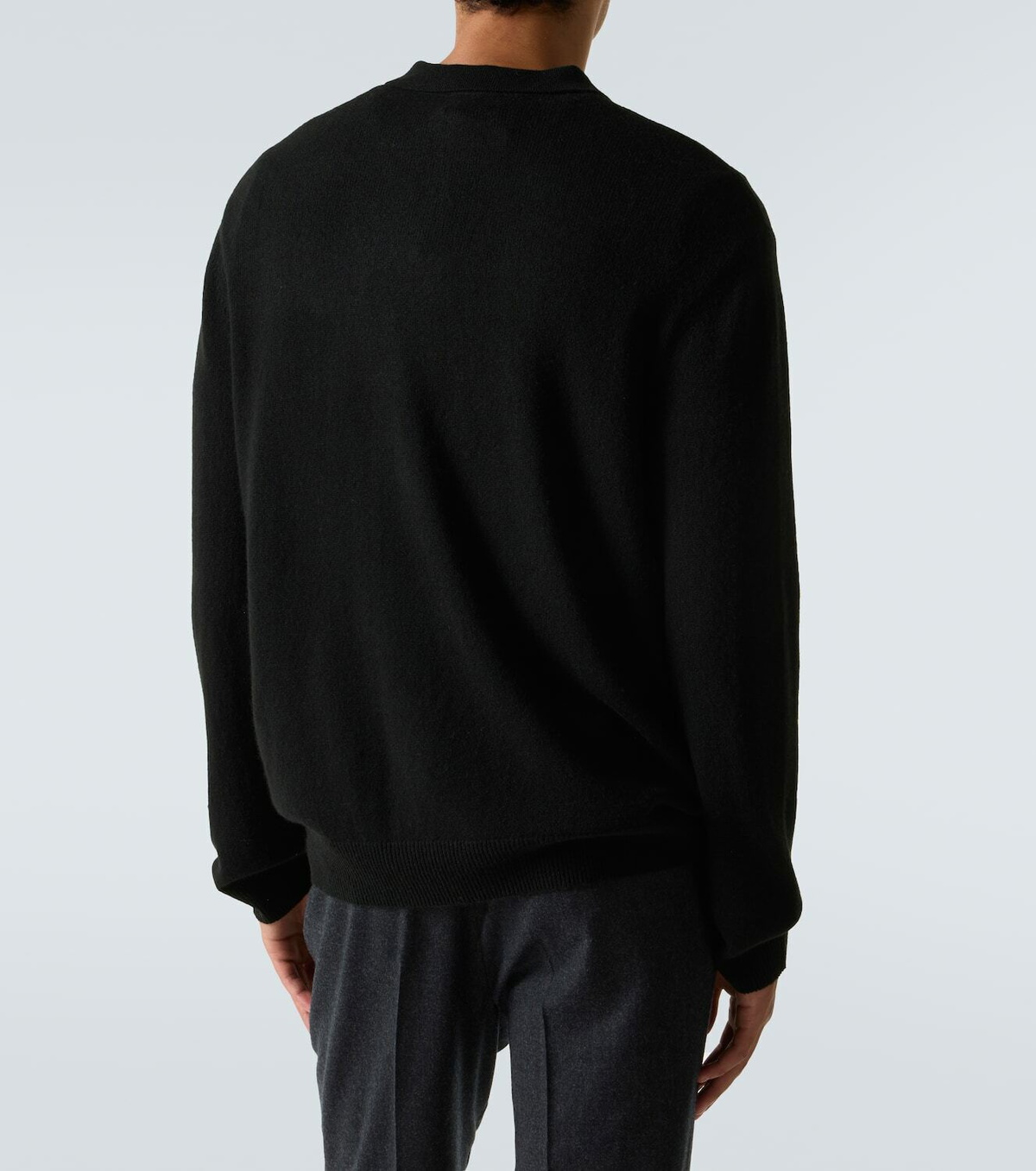 Le Kasha Crete cashmere polo sweater