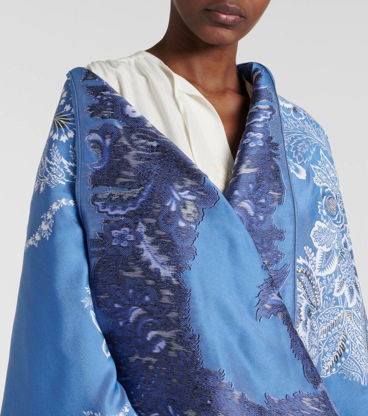 Etro Printed cape