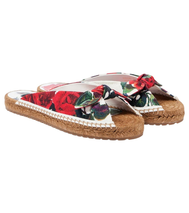 Photo: Dolce&Gabbana Floral espadrilles