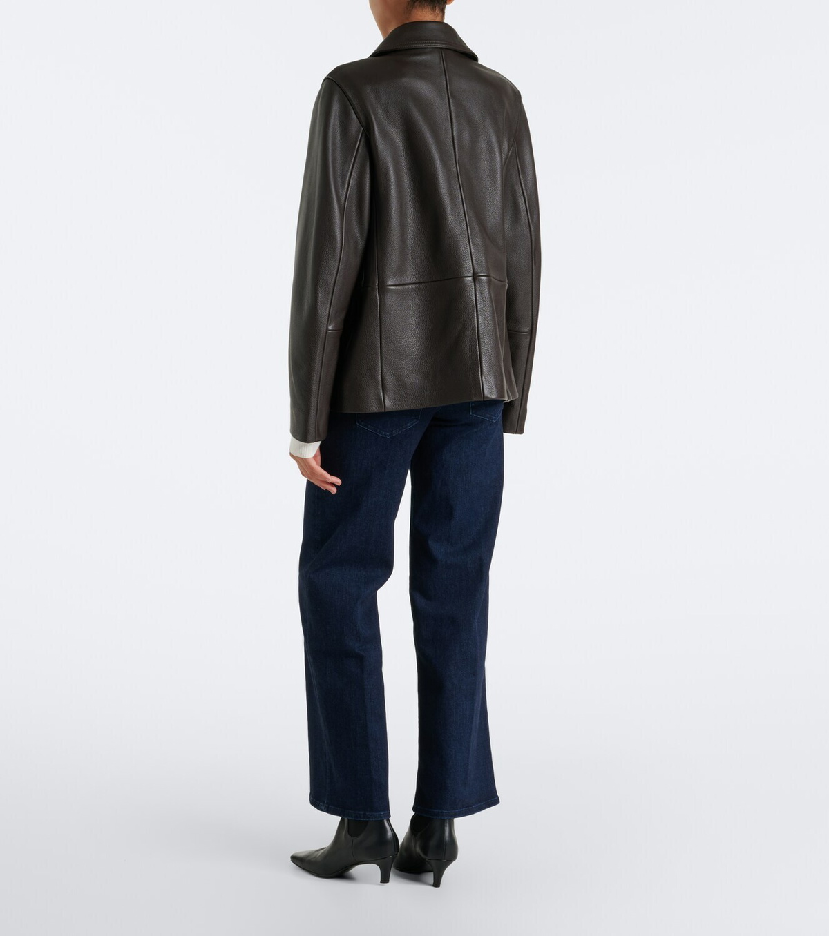 Frame Low Rise wide-leg jeans