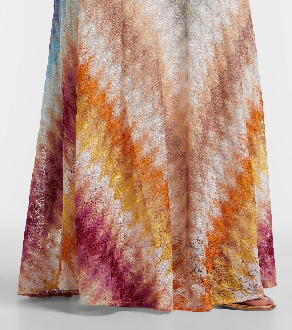 Missoni Knitted maxi skirt