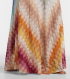Missoni Knitted maxi skirt
