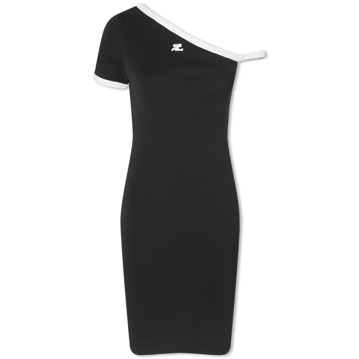 ワンピース COURREGES HOLISTIC CONTRAST DRESS Courreges Holistic Contrast